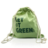 Mochila de algodón reciclado